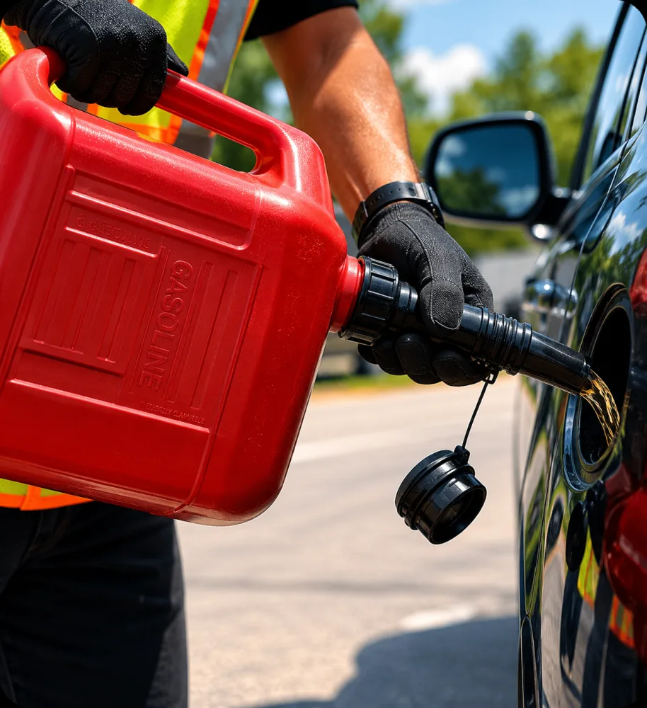 Emergency fuel delivery service